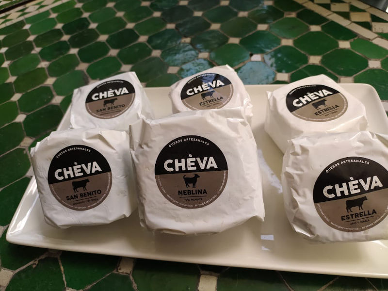 La variedad de los quesos Chèva